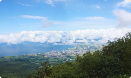 円山展望台で絶景と出会う